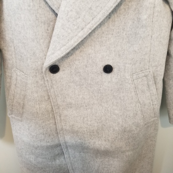 NWT Club Monaco Daylina Coat Grey M - Picture 6 of 8